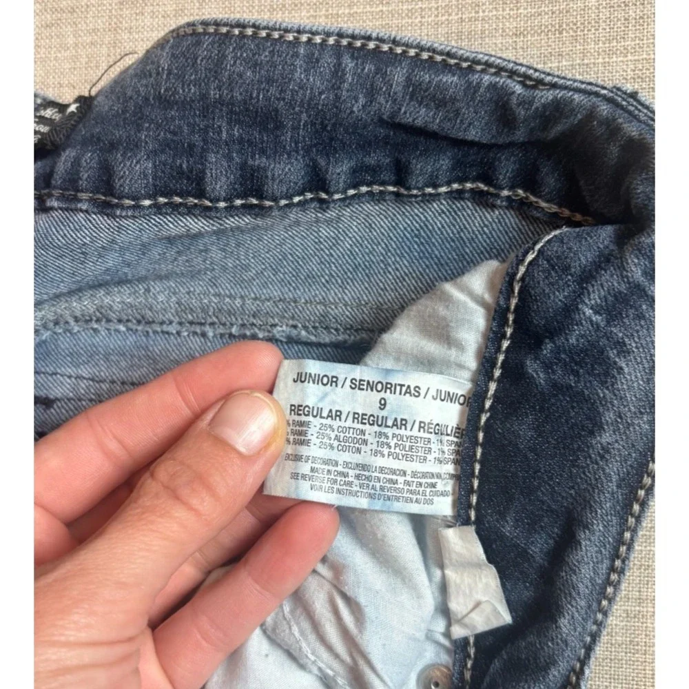 LEI‎ Ashley Trouble Bootcut Y2K Denim RN89083 Vtg